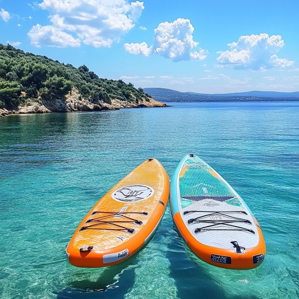 Inflatable paddle boards