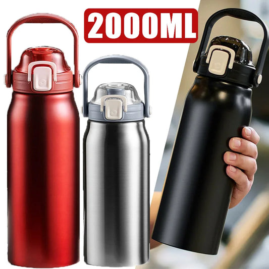 Thermo Bottle With Straw