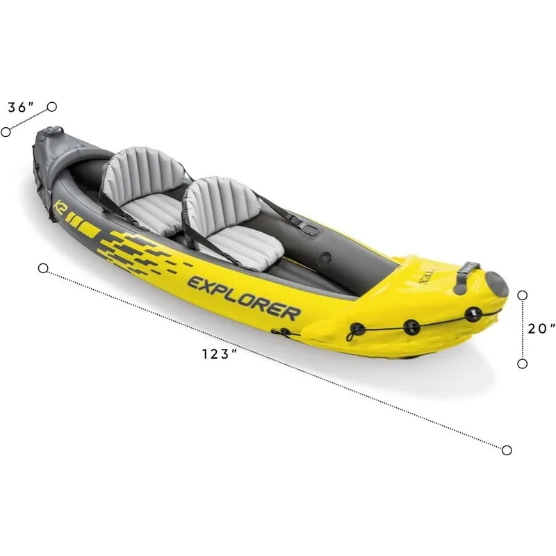 Inflatable kayak 2 person