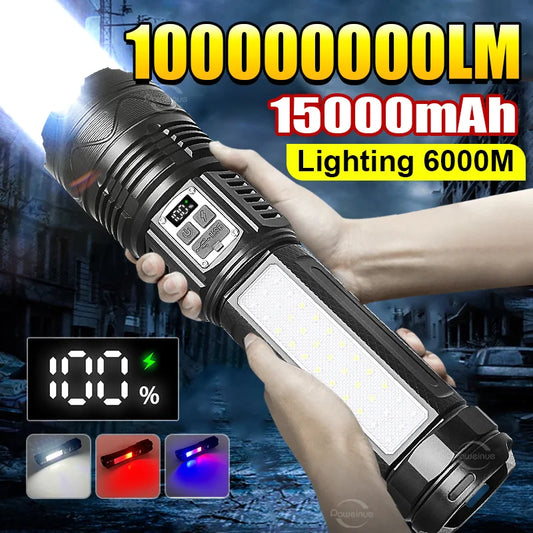 Rechargeable led flashlight